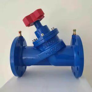 Customizable General Application Hydraulic Flow Control Water Reducer Balance Valve With Flange Connection