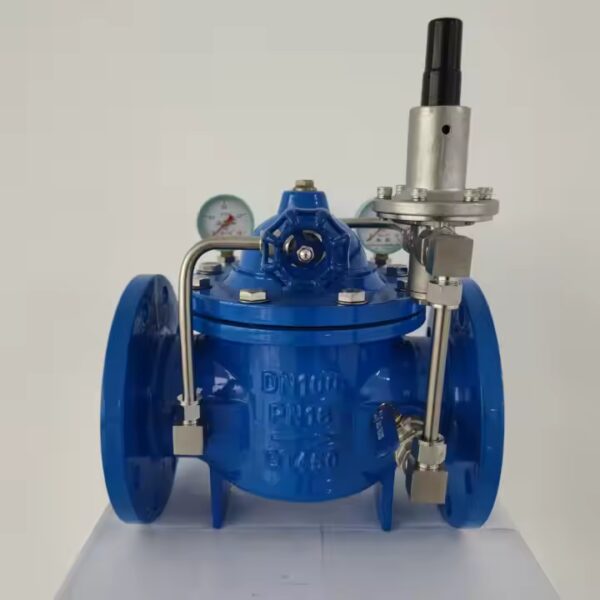 Customizable Ductile Lron Fire Protection 200X Pilot Operated Pressure Reducing Valve (HK) for Water Applications - Image 2