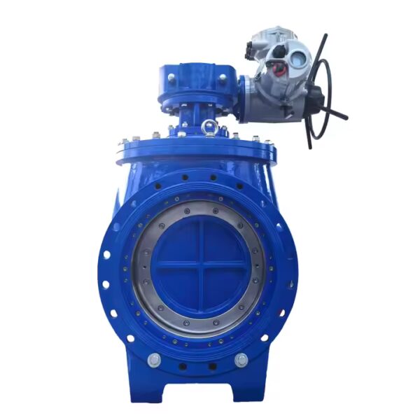 Factory Direct Sale DN150 to DN2000 Double Manual Hydraulic Electric Hemispherical Ball Valve for Water General Application
